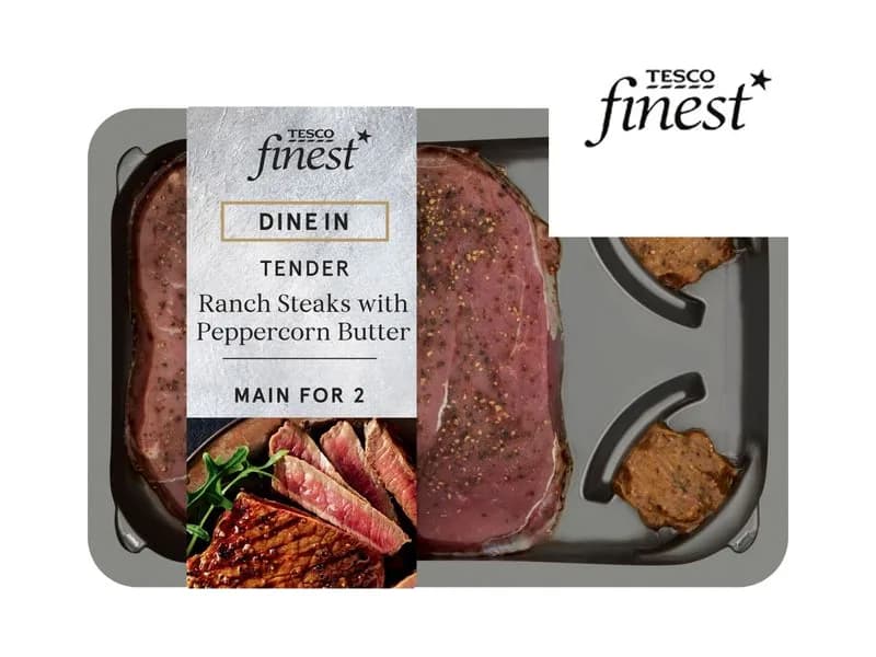 Finest Ranch Steaks with Peppercorn Melt