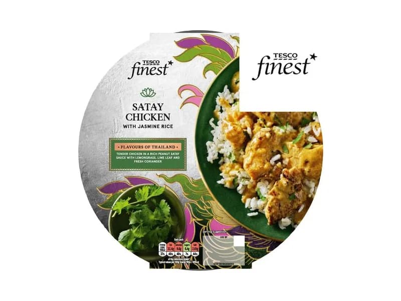 Finest Satay Chicken with Jasmine Rice