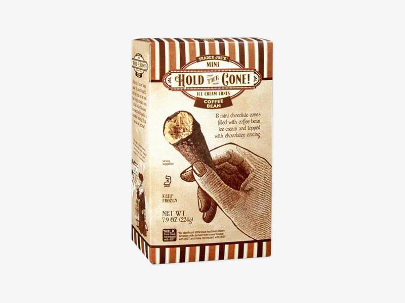 Coffee Bean Hold the Cone! Mini Ice Cream Cones