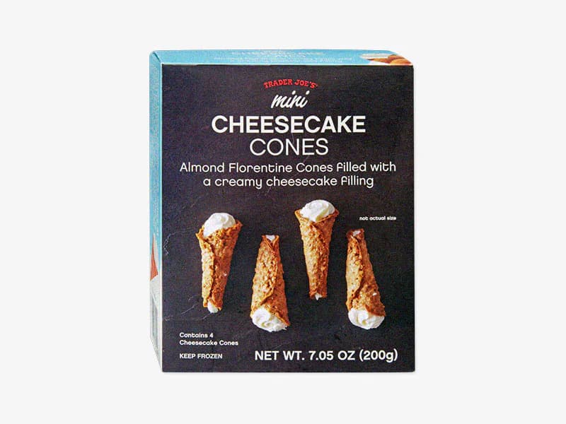 Mini Cheesecake Cones