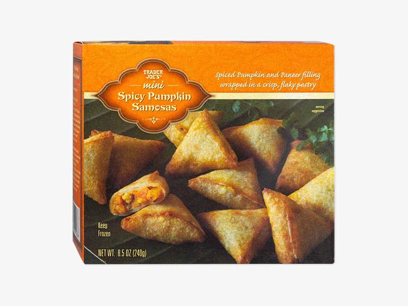 Mini Spicy Pumpkin Samosas