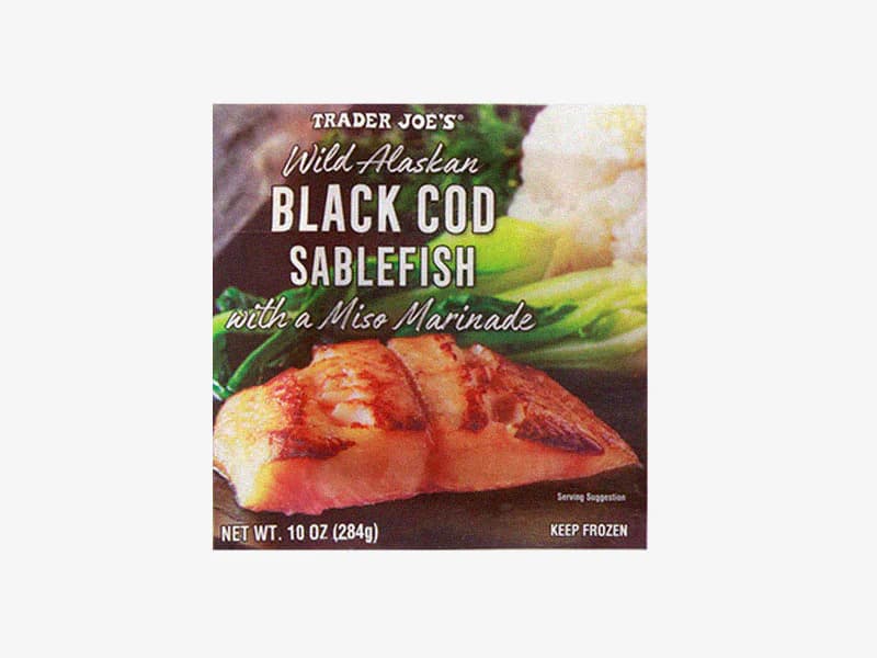 Wild Alaskan Black Cod Sablefish with Miso Marinade