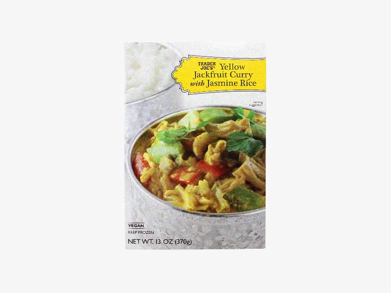 Yellow Jackfruit Curry with Jasmine Rice