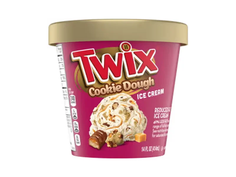 Twix Cookie Dough Ice Cream
