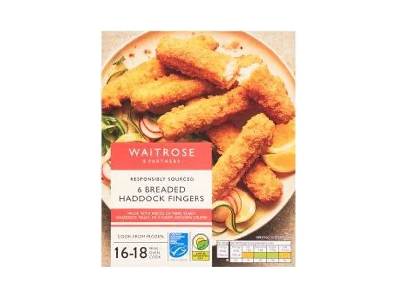 Breaded Haddock Fingers