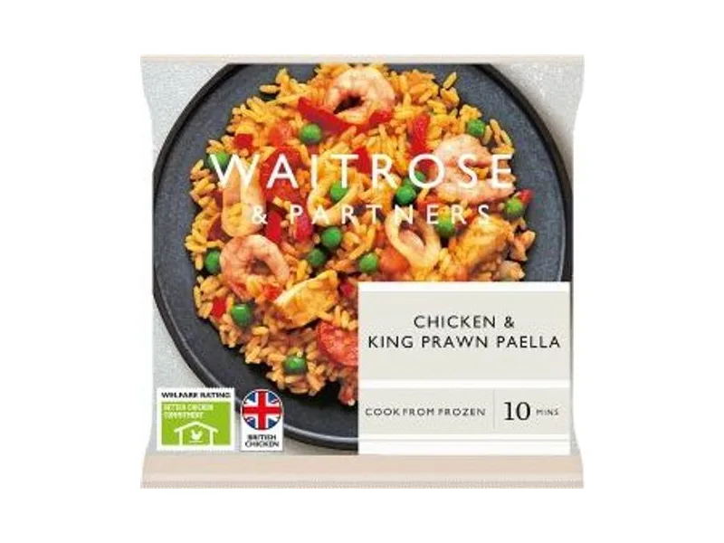 Chicken & King Prawn Paella