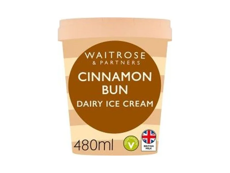 Cinnamon Bun Dairy Ice Cream