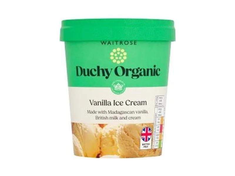 Duchy Organic Vanilla Ice Cream