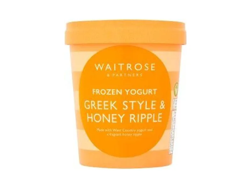 Greek Style Honey Ripple Frozen Yogurt