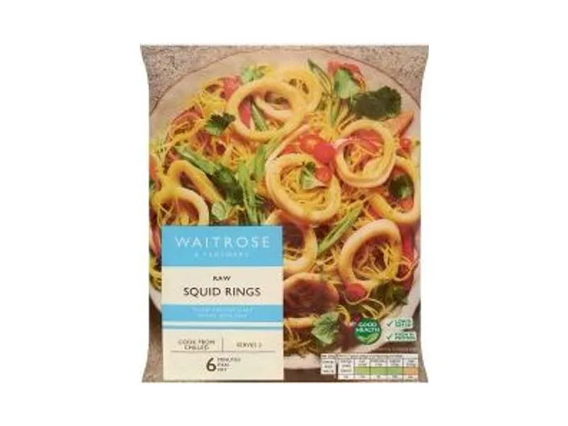 Raw Squid Rings