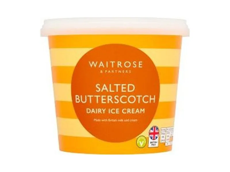 Salted Butterscotch Dairy Ice Cream