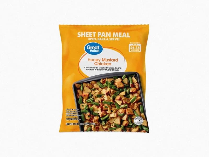 Honey Mustard Chicken Sheet Pan Meal