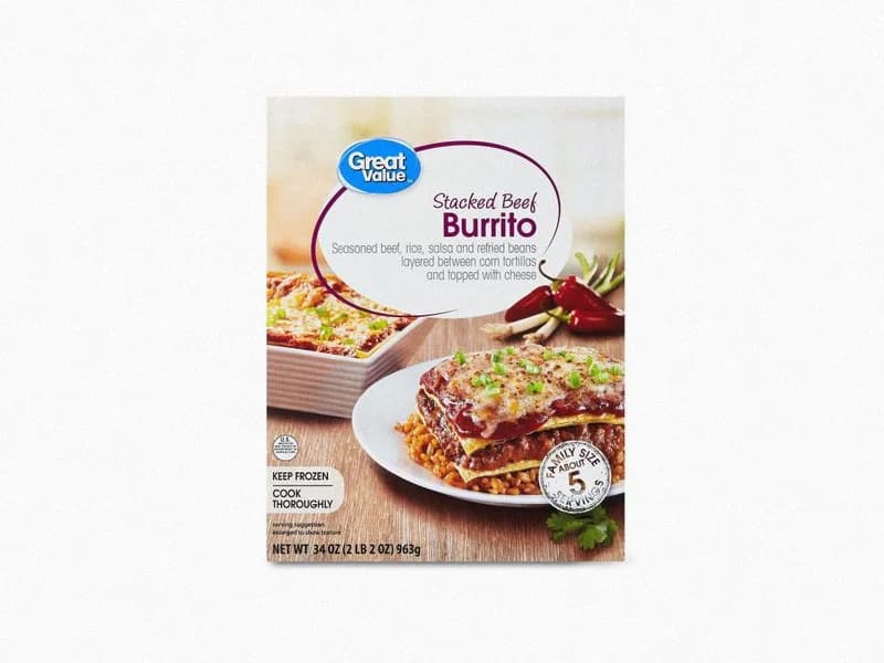 Stacked Beef Burrito