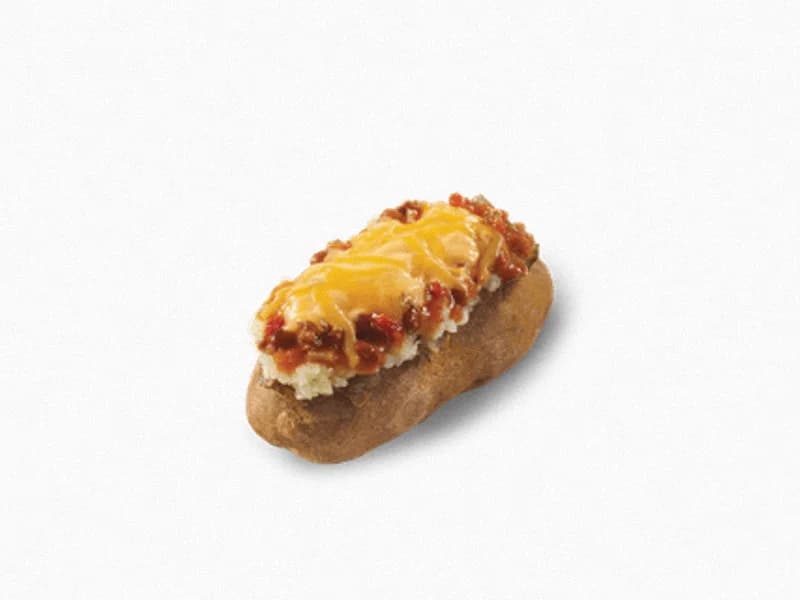 Chili & Cheese Baked Potato