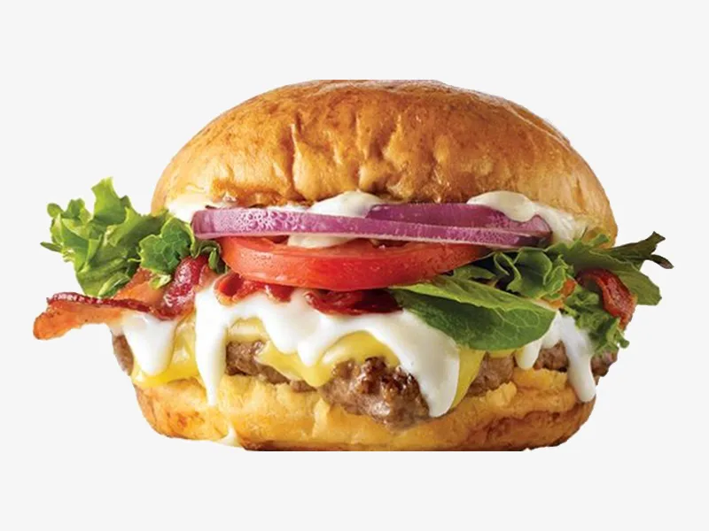 Gouda Bacon Cheeseburger