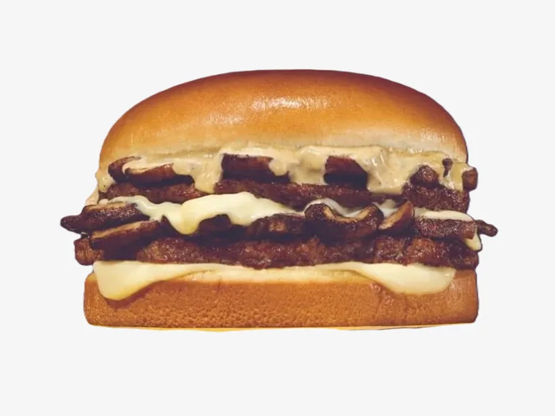 Mushroom Swiss Burger