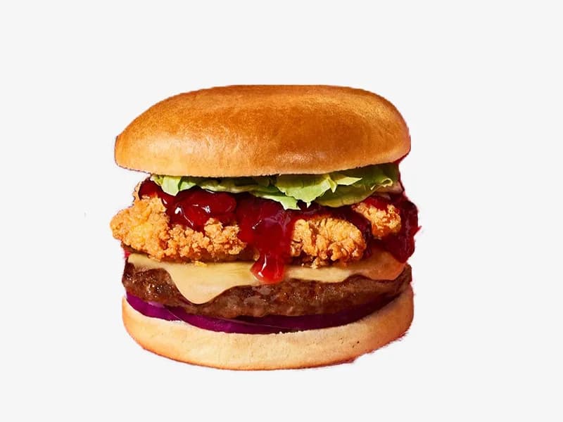 Hot & Spicy Bacon Burger