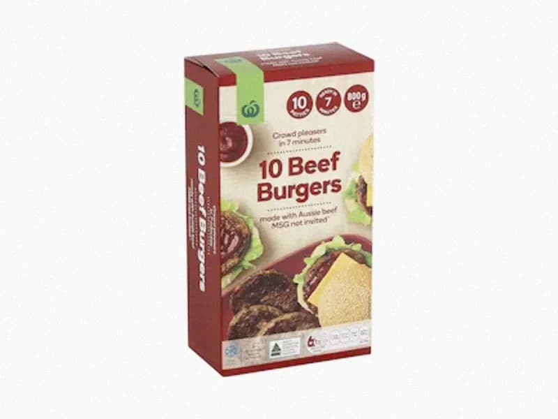 10 Beef Burgers