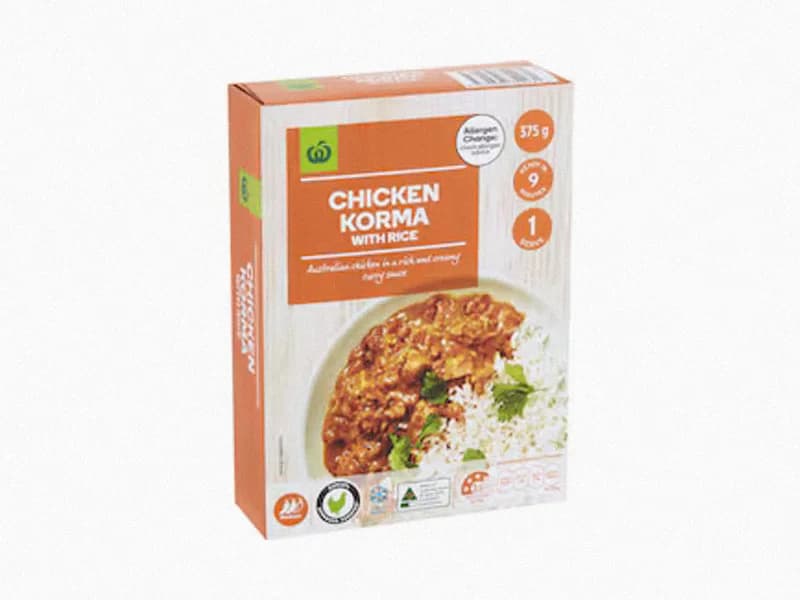 Chicken Korma With Rice
