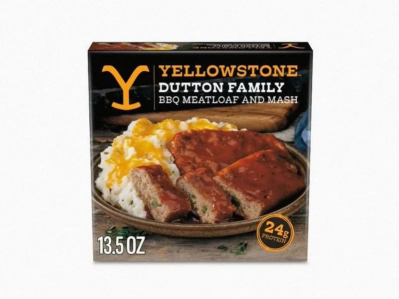 Dutton Family Dinner BBQ Meatloaf & Mashed Potatoes