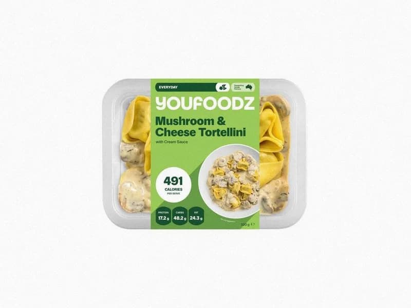 Mushroom & Cheese Tortellini