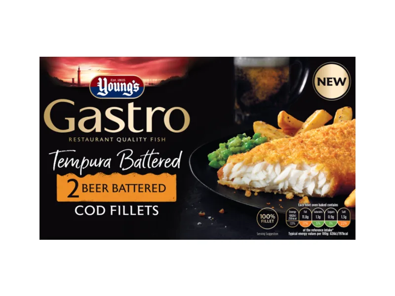 Beer Battered Cod Fillets