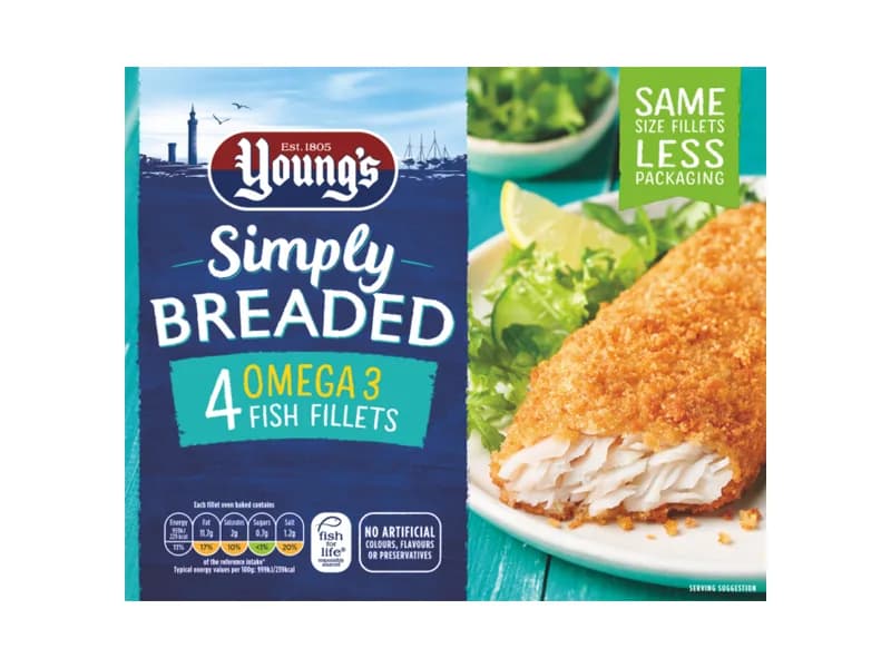 Breaded Omega 3 Fish Fillets
