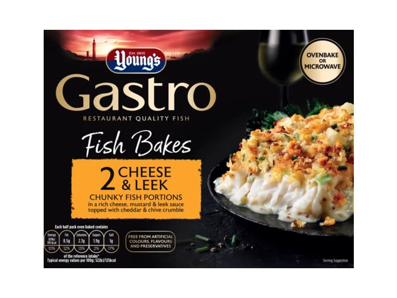 Cheese & Leek Chunky Fish Portions