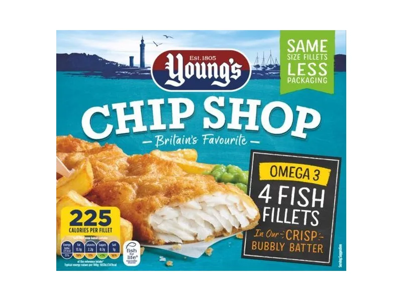 Chip Shop Large Omega 3 Fish Fillets