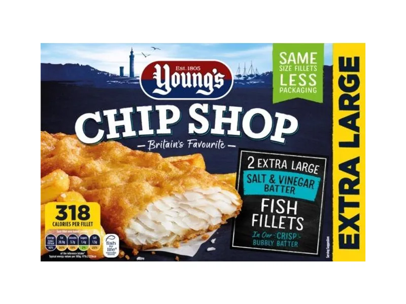 Chip Shop Salt & Vinegar Fish Fillets
