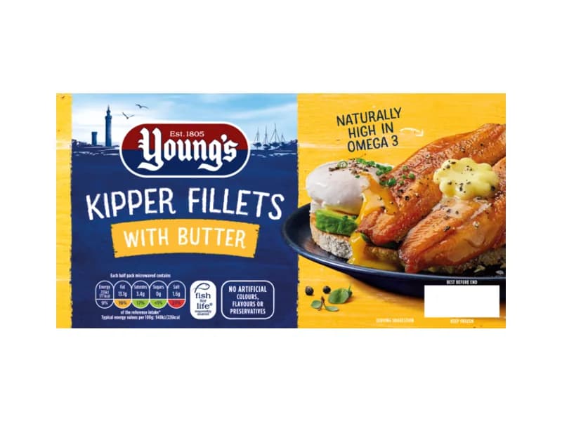 Kipper Fillets with Butter