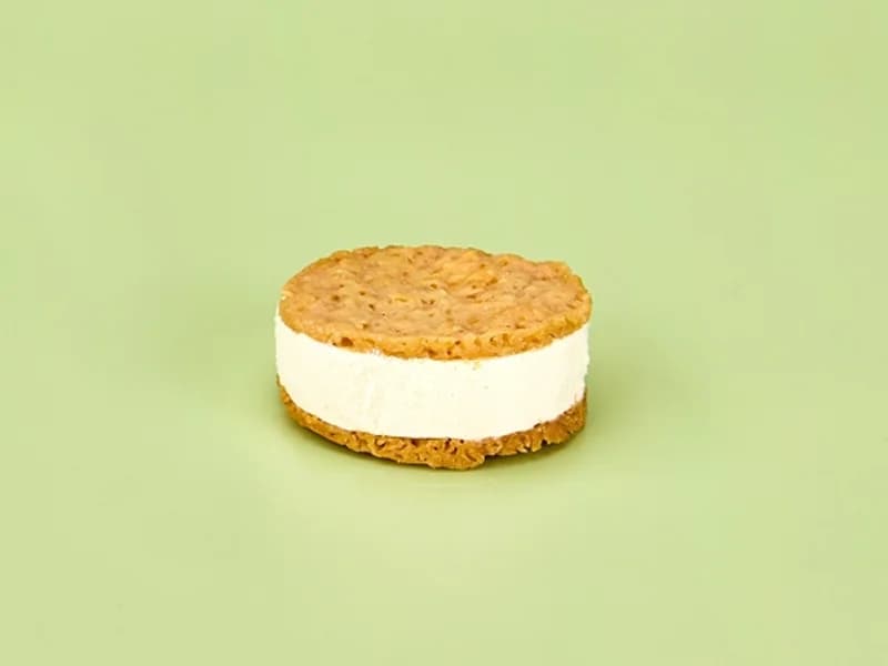 Vanilla Lace Ice Cream Sandwich